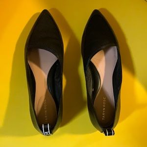 Taryn Rose black flats